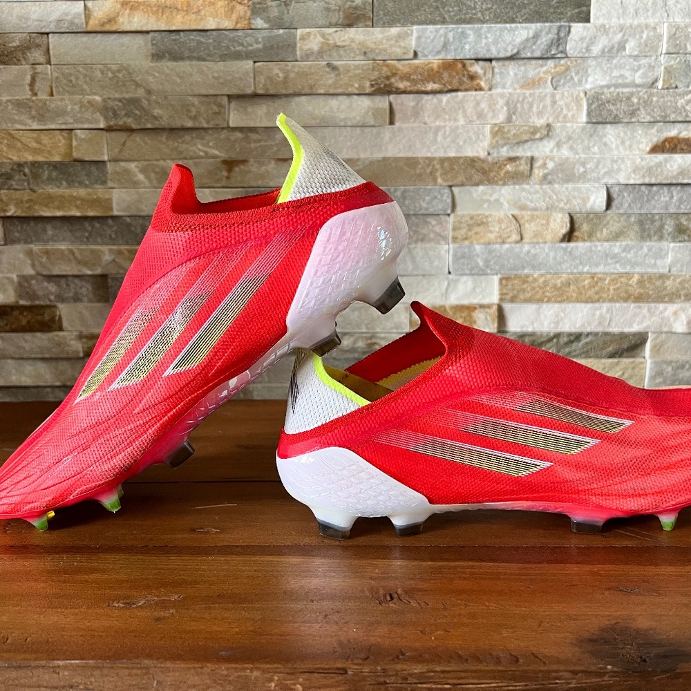 Adidas X Speedflow+ firm ground soccer shoes - mens size 12US